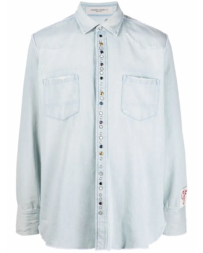 Golden Goose Golden Collection Jeanshemd - Blau Blau