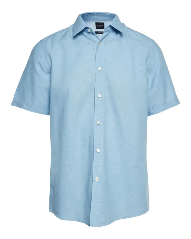 HUGO BOSS Luka short-sleeve shirt - Blau Blau