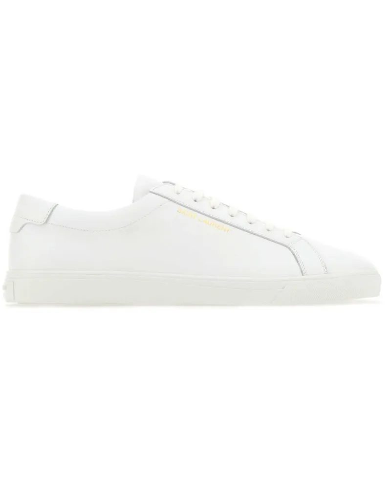 Saint Laurent Sneakers mit Logo-Print - Weiß Weiß