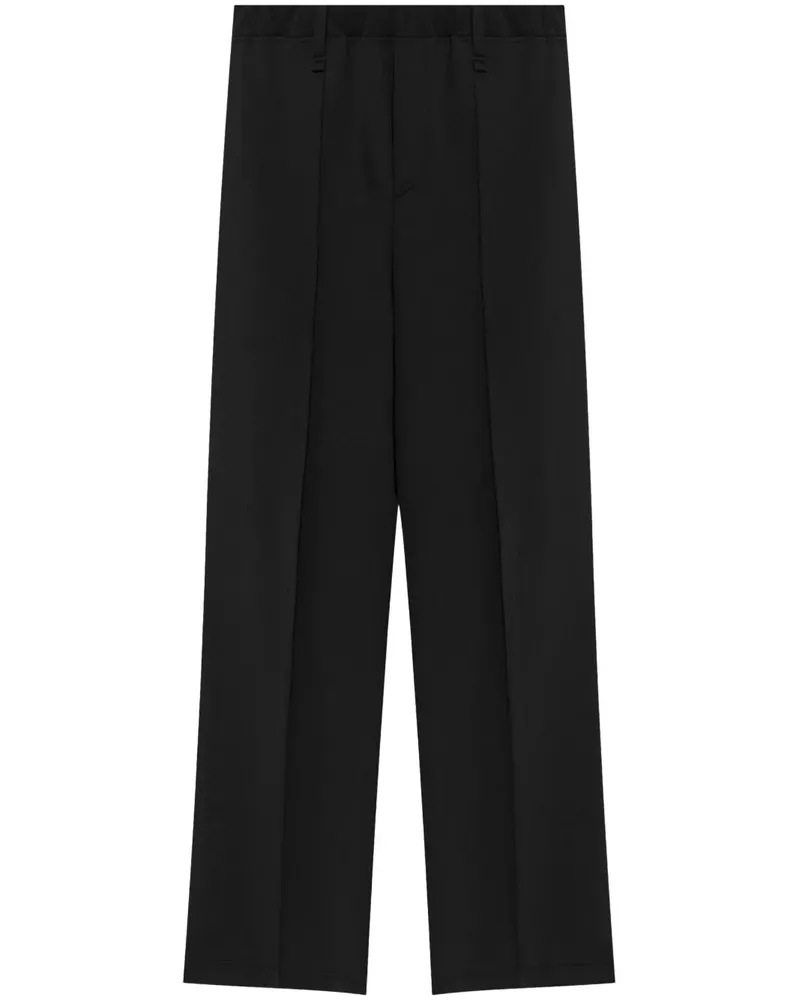 Issey Miyake Klassische Hose - Schwarz Schwarz