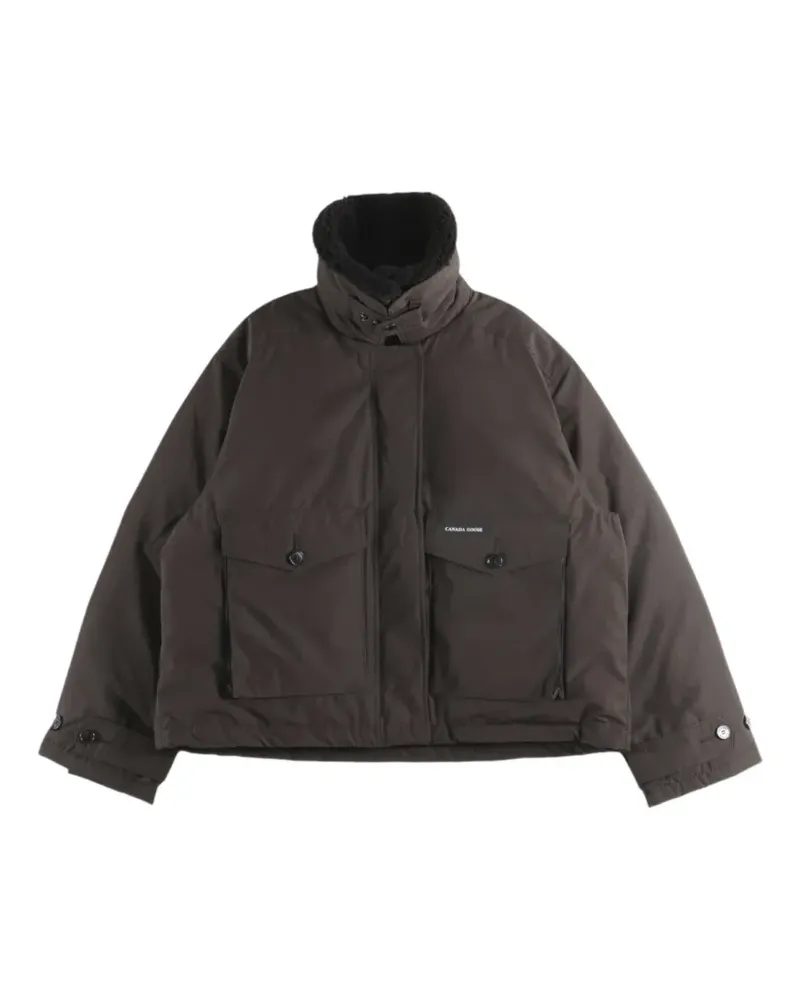Canada Goose Scout Jacke mit Shearling-Kragen - Braun Braun