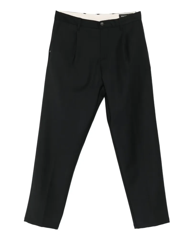 PLAN C Hose mit Falten - Schwarz Schwarz