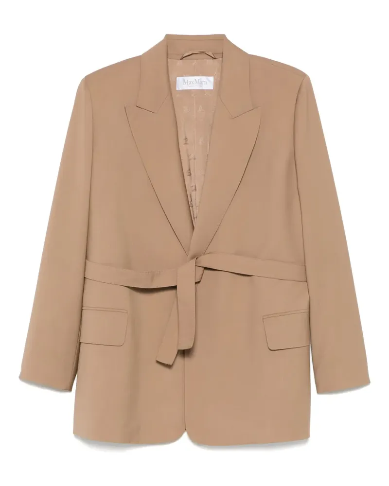 Max Mara Einreihiges Sakko - Nude Nude