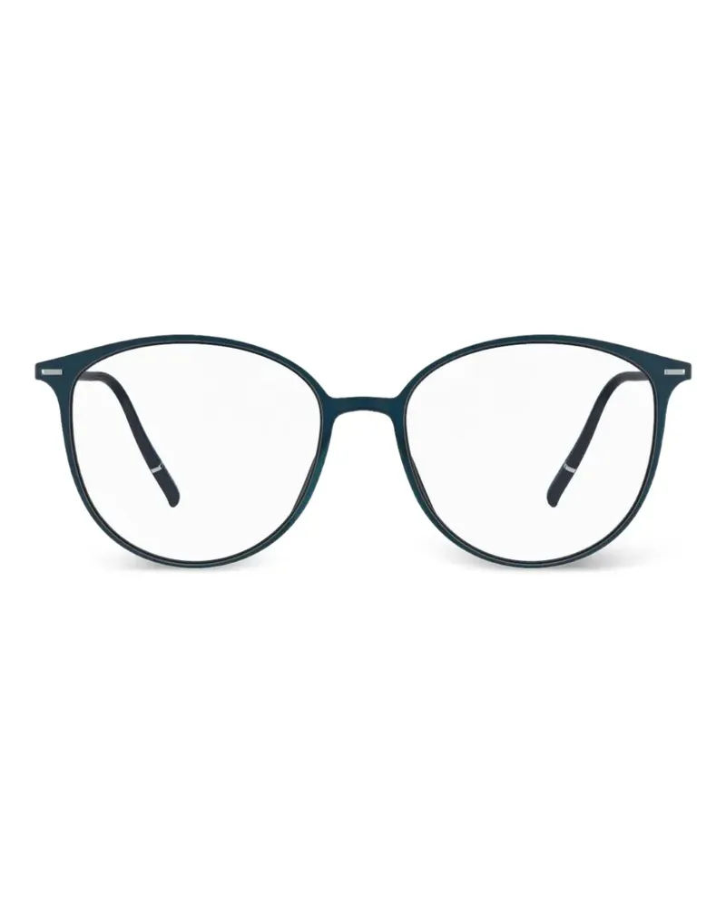 Silhouette Urban Lite round-frame glasses - Blau Blau