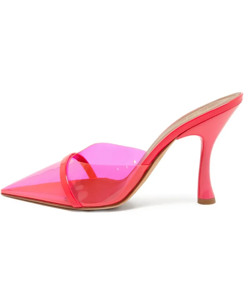 Malone Souliers Pre-owned transparente Mules mit spitzer Kappe 105mm - Rosa Rosa