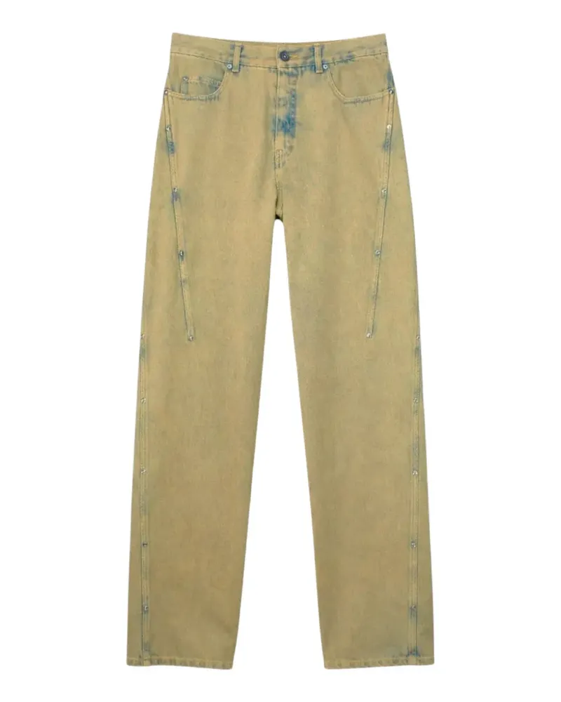 BLUEMARBLE Jeans mit Nieten - Nude Nude
