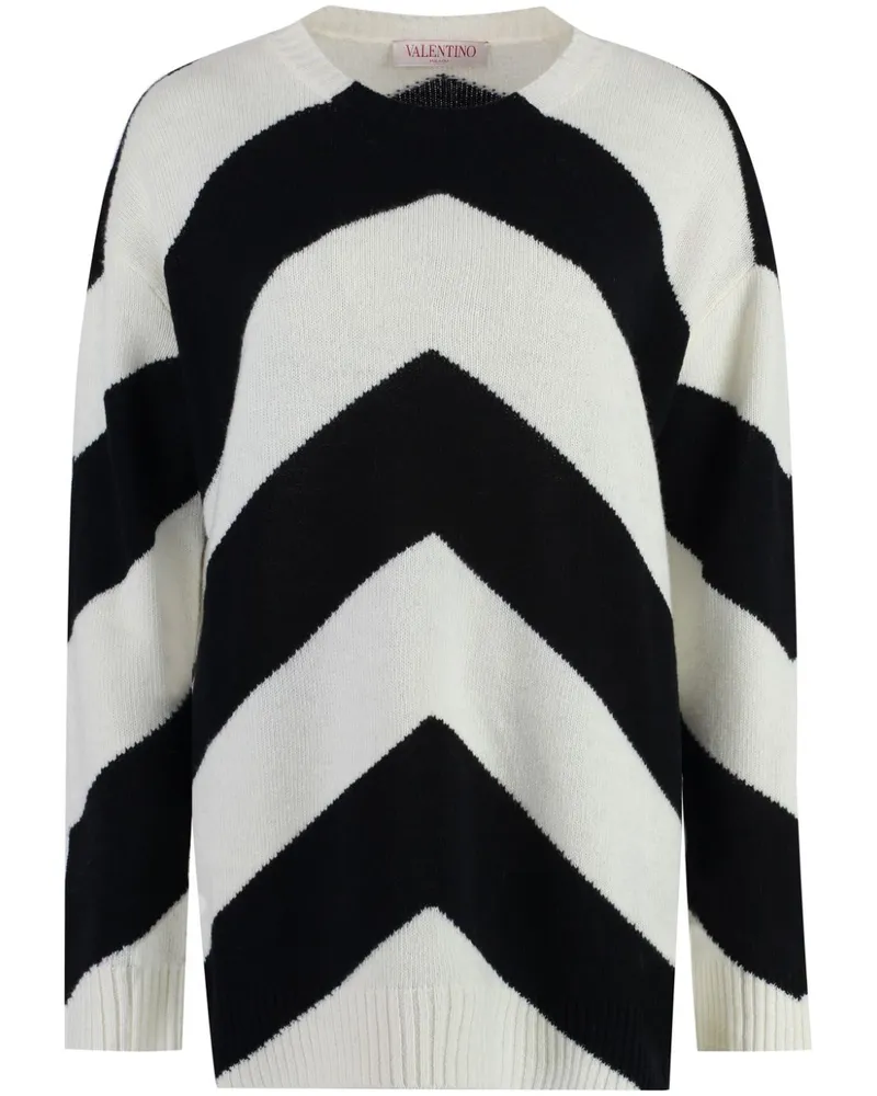 Valentino Garavani Klassischer Pullover - Weiß Weiß