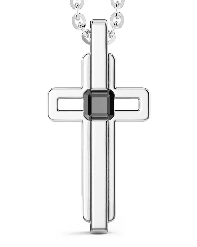 ZANCAN Cross Halskette mit Anhänger - Silber Silber