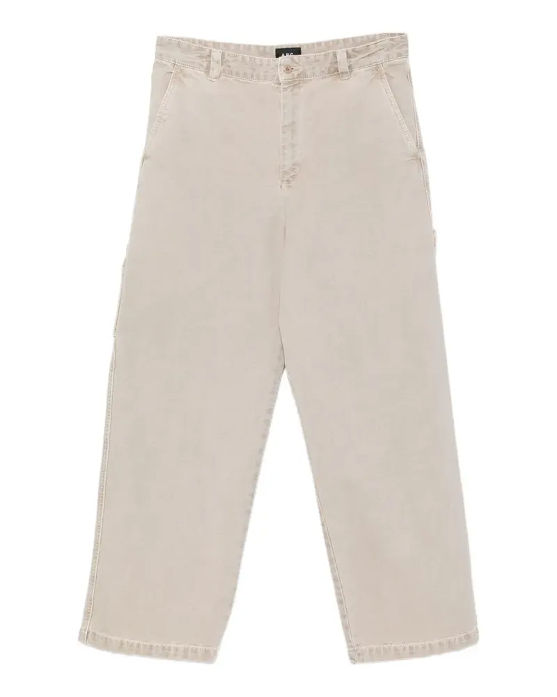 A.P.C. straight-leg carpenter jeans - Nude Nude