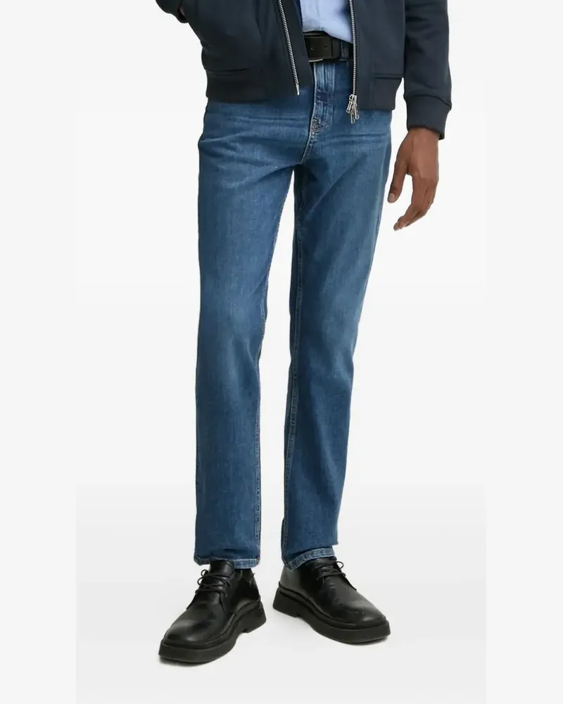 Marc O'Polo Gerade Jeans im Five-Pocket-Design - Blau Blau