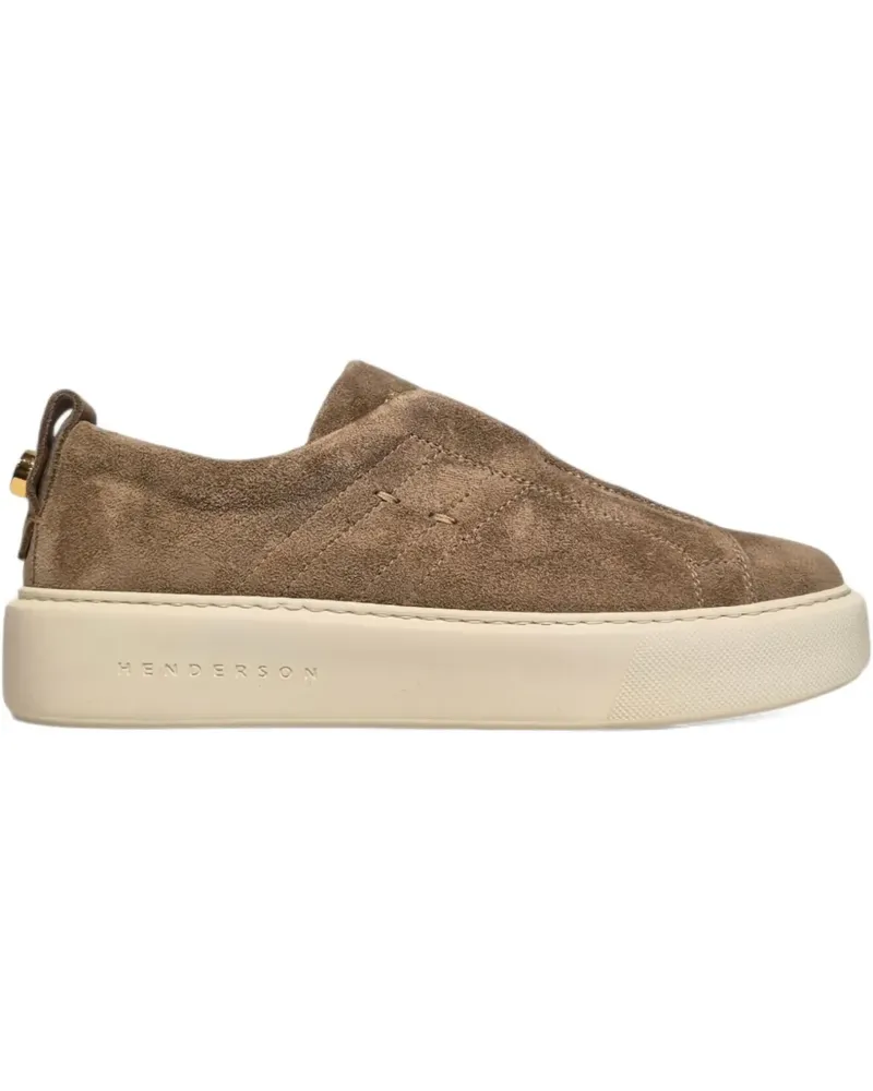 Henderson Terrys Slip-On-Sneakers aus Wildleder - Braun Braun