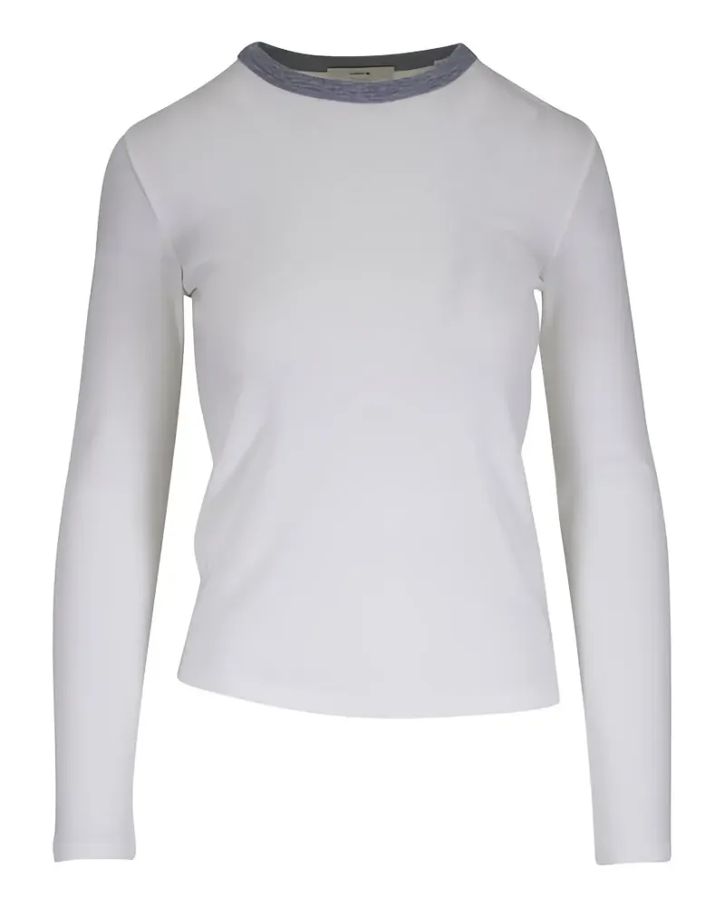 Vince crew-neck long-sleeve T-shirt - Weiß Weiß