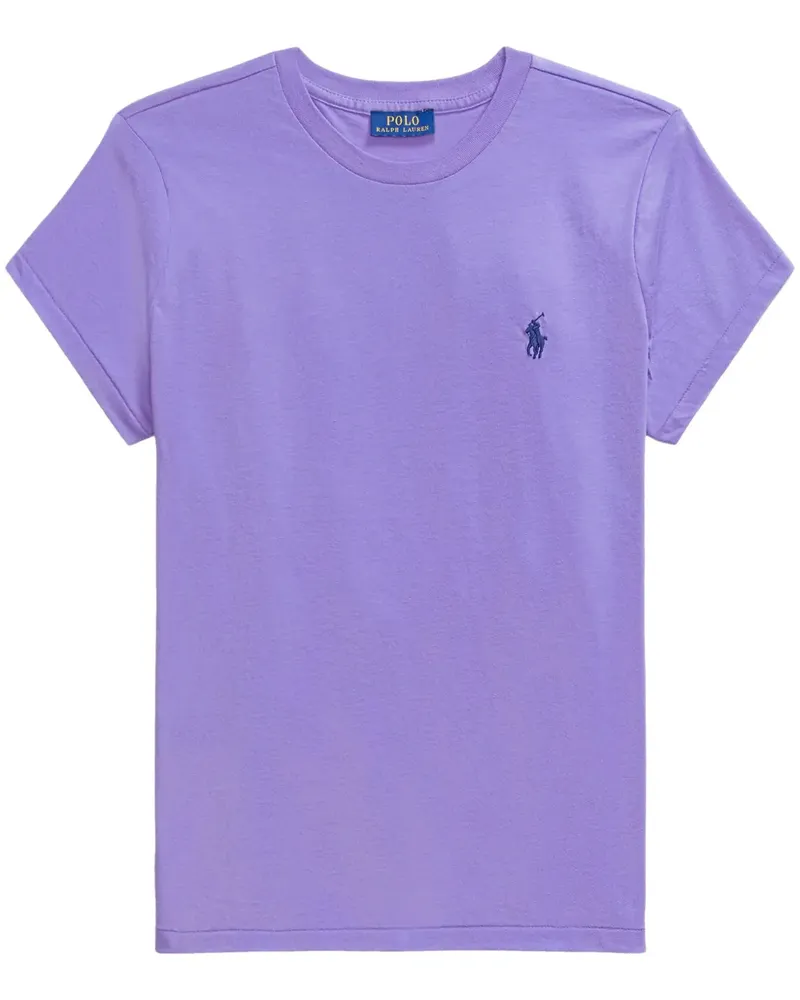 Ralph Lauren T-Shirt mit Logo - Violett Violett
