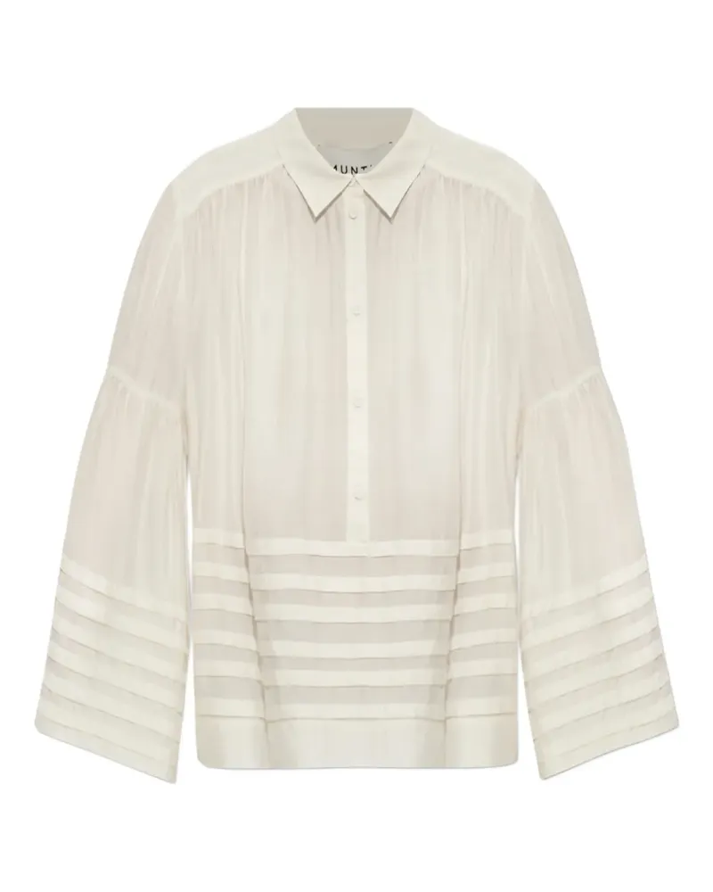 MUNTHE Rosalin Bluse - Nude Nude