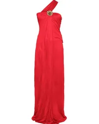 Blumarine Asymmetrisches Maxikleid Rot