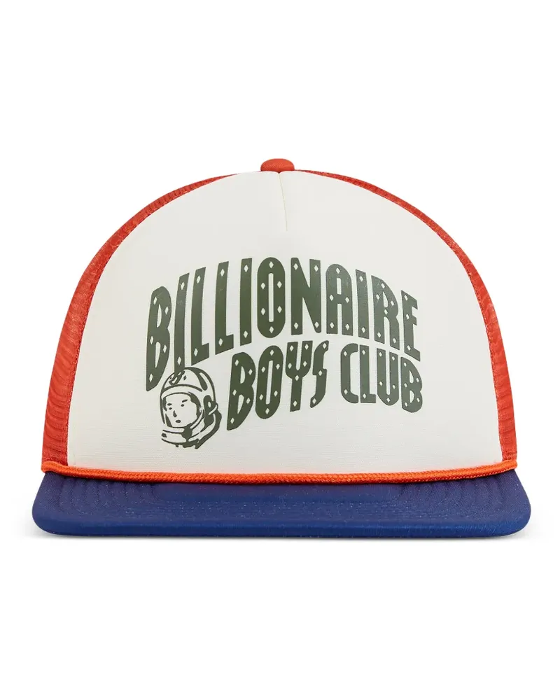 Billionaire Boys Club logo-print mesh-panel baseball hat - Weiß Weiß