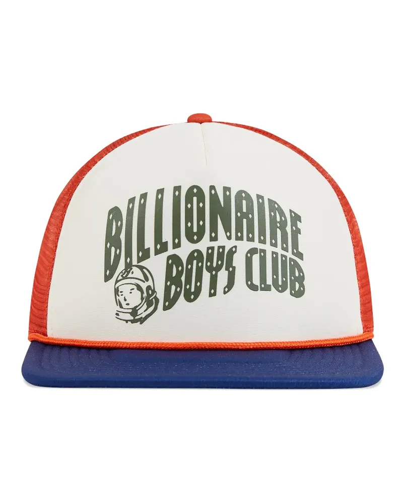 Billionaire Boys Club logo-print mesh-panel baseball hat - Weiß Weiß