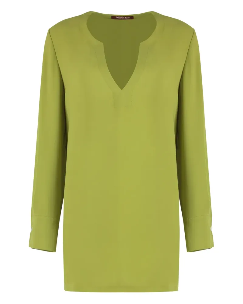 Max Mara Oboli Bluse - Grün Grün