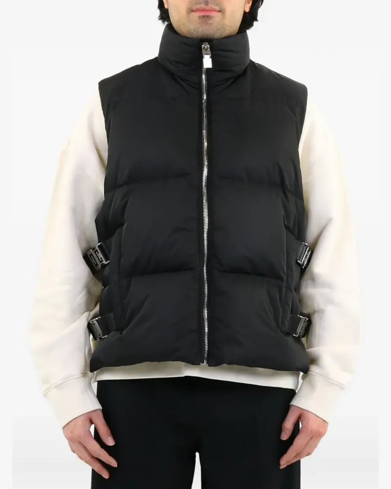 Givenchy Wattierte Weste - Schwarz Schwarz