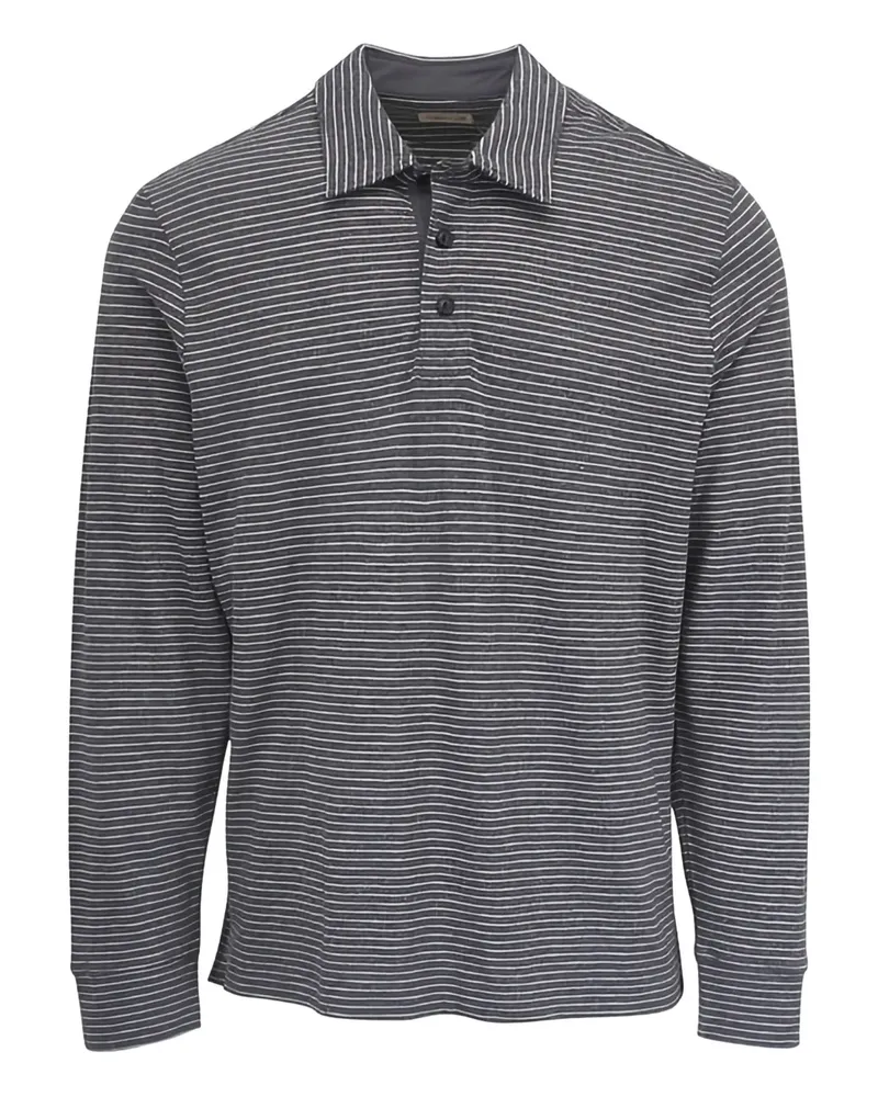 Faherty Sunwash striped polo shirt - Grau Grau