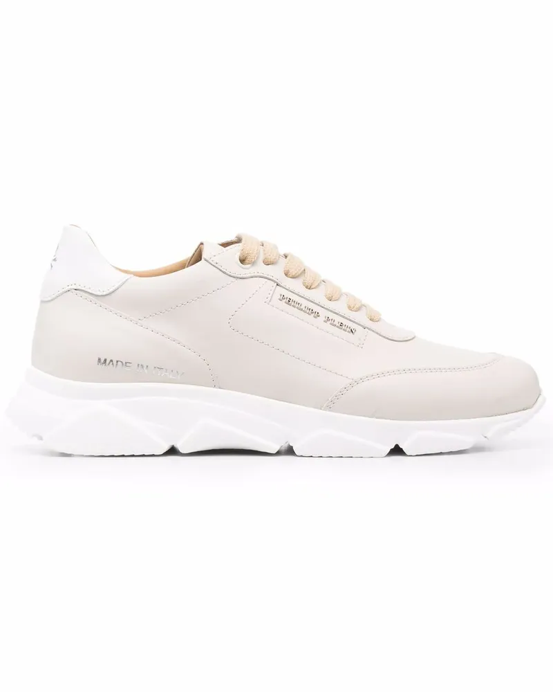 Philipp Plein Sneakers mit Schnürung - Nude Nude