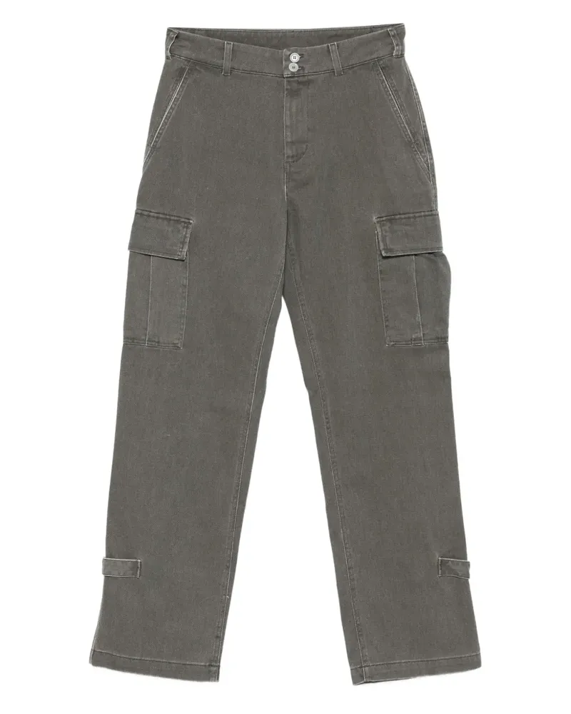 ASPESI Hose mit aufgesetzter Tasche - Grau Grau