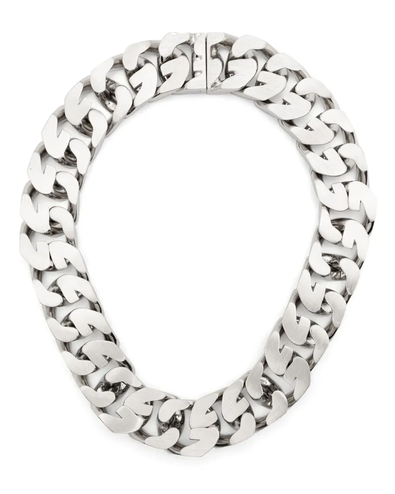 Givenchy Halskette im G-Design - Silber Silber