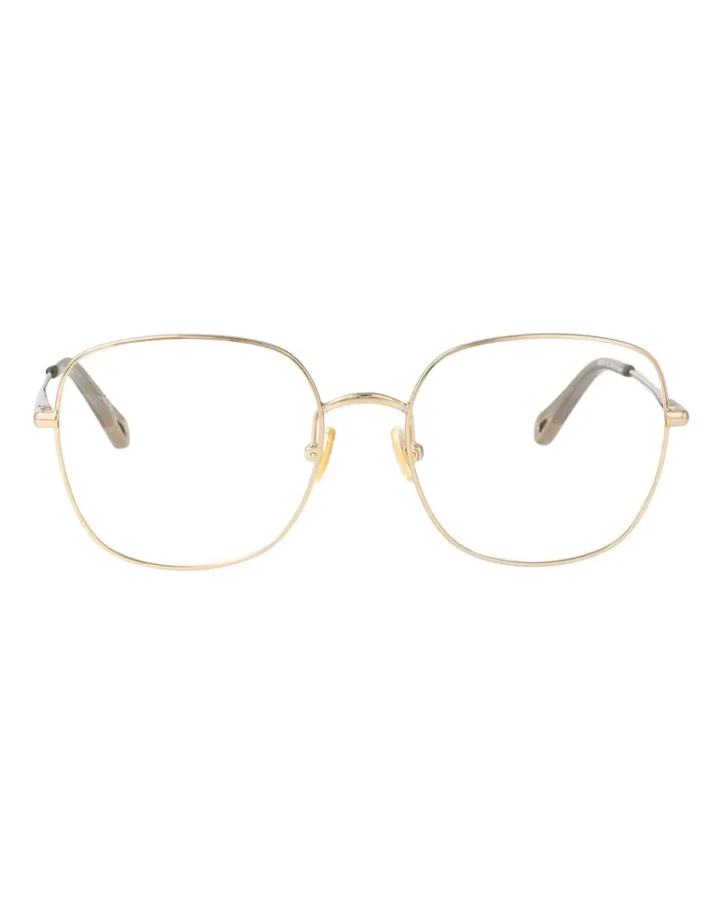 Chloé metal geometric glasses - Gold Gold