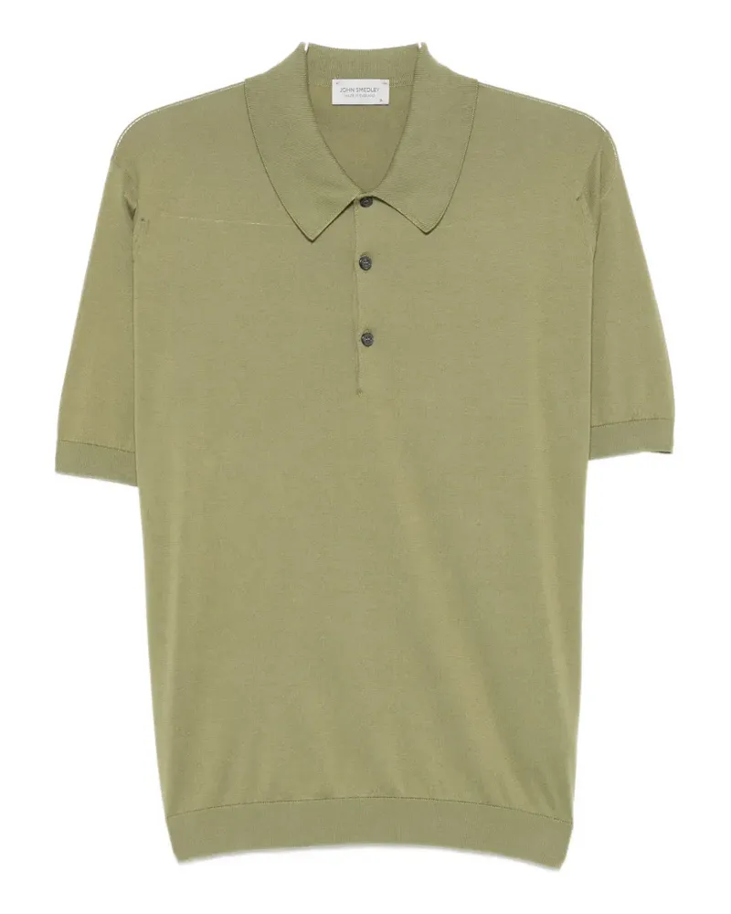 John Smedley short-sleeves polo shirt - Grün Grün