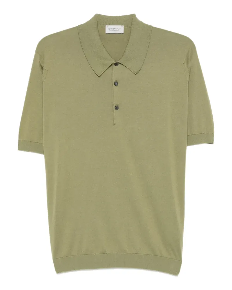 John Smedley short-sleeves polo shirt - Grün Grün