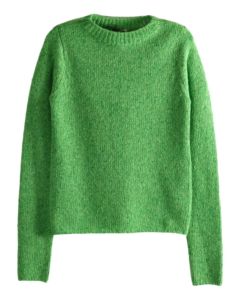AURALEE Pullover mit Rundhalsausschnitt - Grün Grün