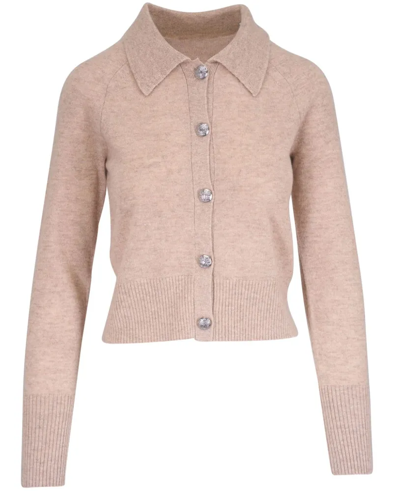 Veronica Beard Cardigan aus Kaschmir - Nude Nude