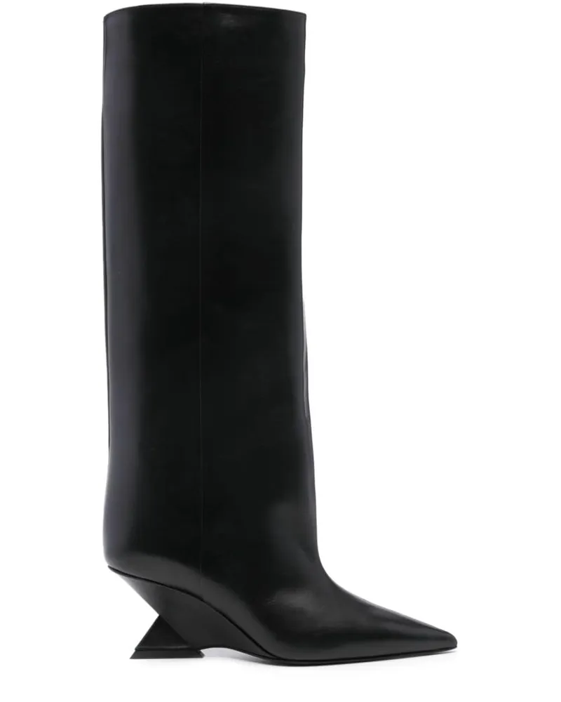 ATTICO Cheope Stiefel 78mm - Schwarz Schwarz