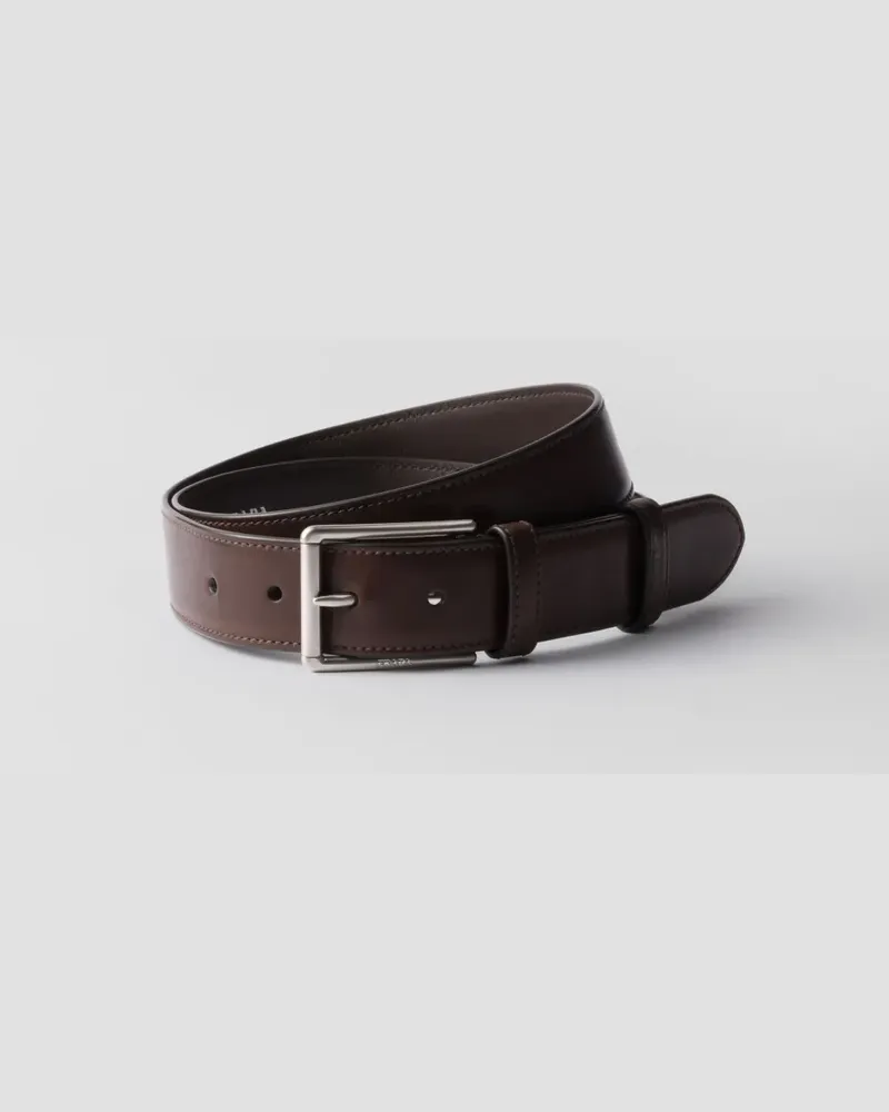 Prada Klassischer Gürtel - Braun Braun