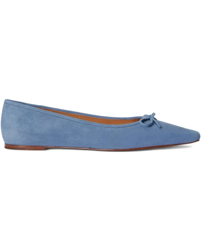 Ralph Lauren Ballerinas mit spitzer Kappe - Blau Blau