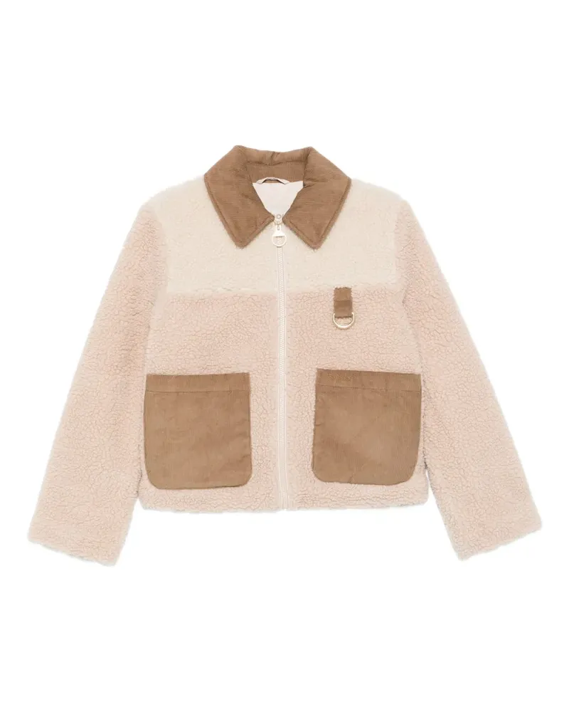 Barbour Jacke mit Cordkragen - Nude Nude