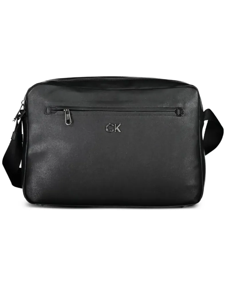 Calvin Klein logo-plaque shoulder bag - Schwarz Schwarz