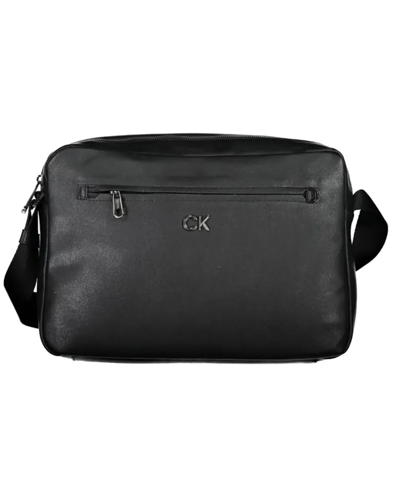 Calvin Klein logo-plaque shoulder bag - Schwarz Schwarz