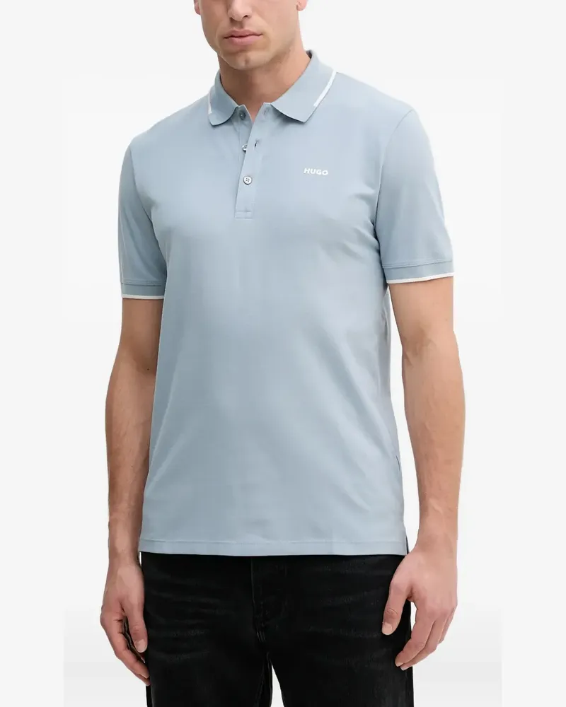 HUGO BOSS Poloshirt mit Logo - Blau Blau