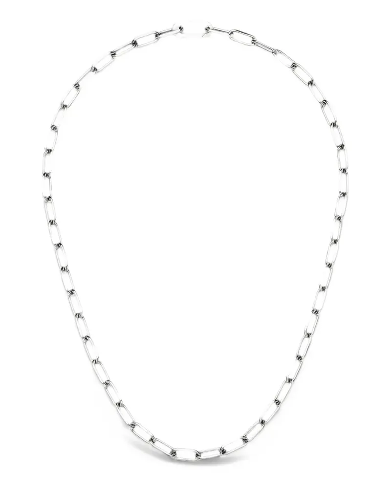 Missoma Classic paperclip chain necklace - Silber Silber