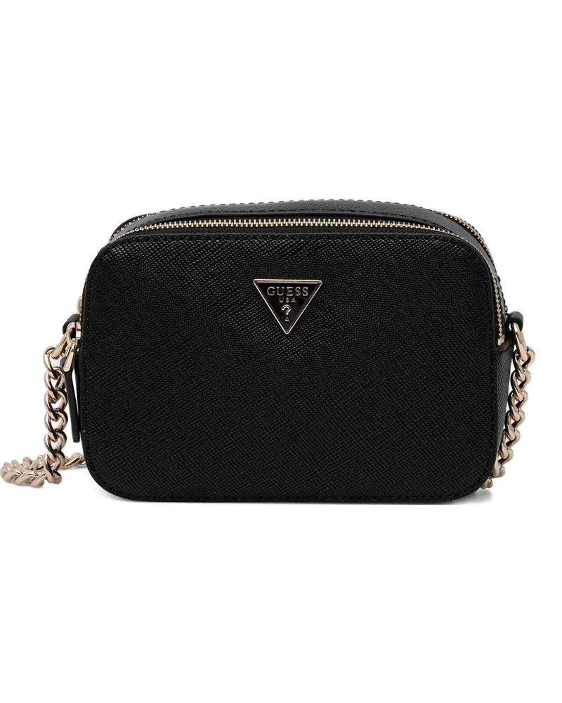 Guess Umhängetasche mit Kettenriemen - Schwarz Schwarz