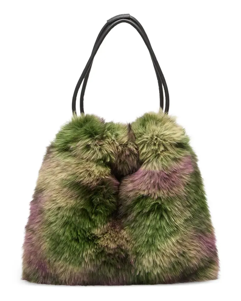 Desigual x M. C. Lacroix mittelgroße Schultertasche - Grün Grün