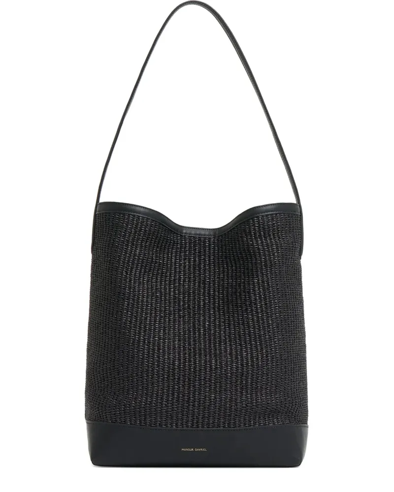 Mansur Gavriel Kleine Everyday Cabas Schultertasche - BLACK/BLACK Black