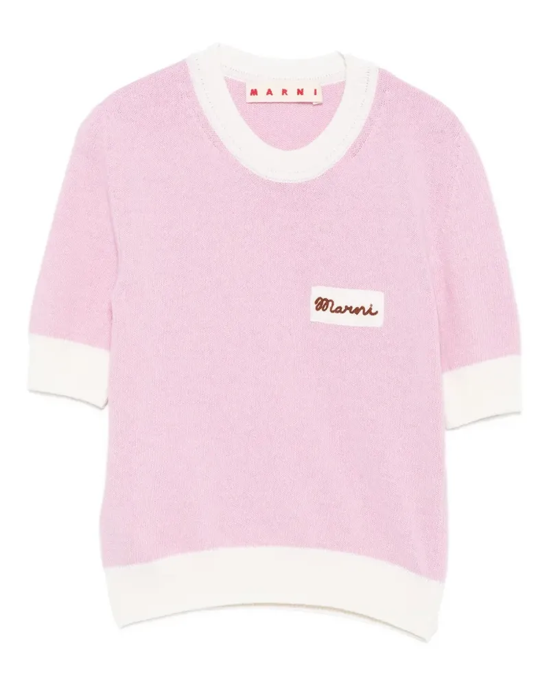 Marni RD SS JUMPER PINK - Rosa Rosa