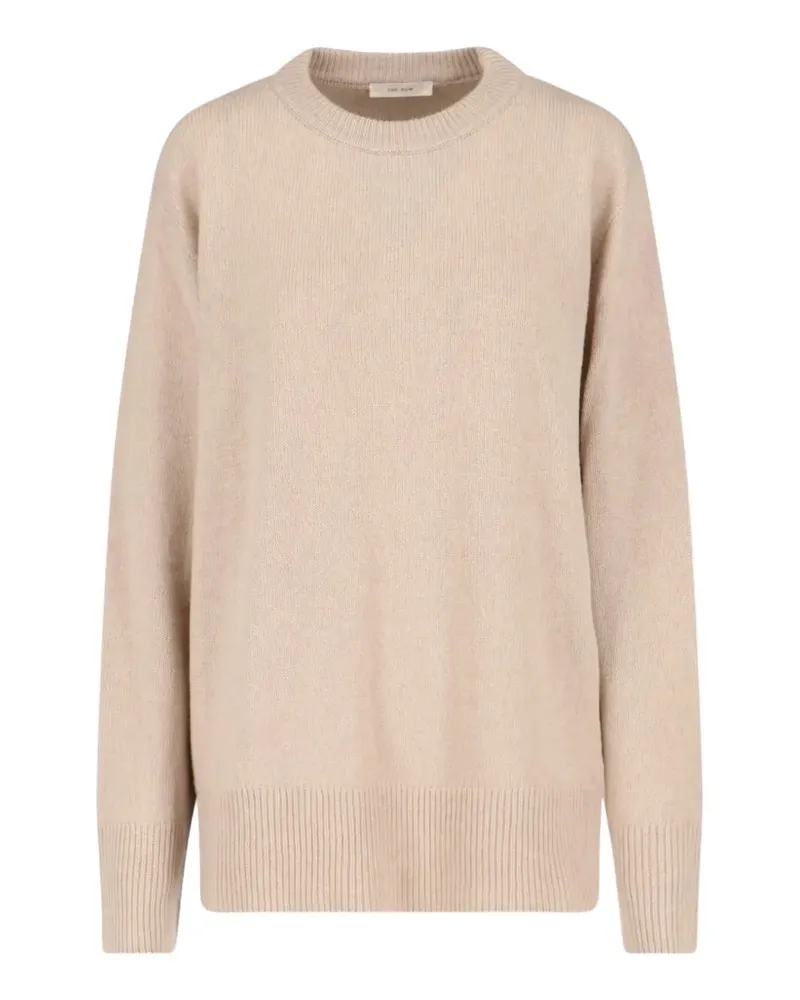 The Row Sibem crew-neck sweater - Nude Nude