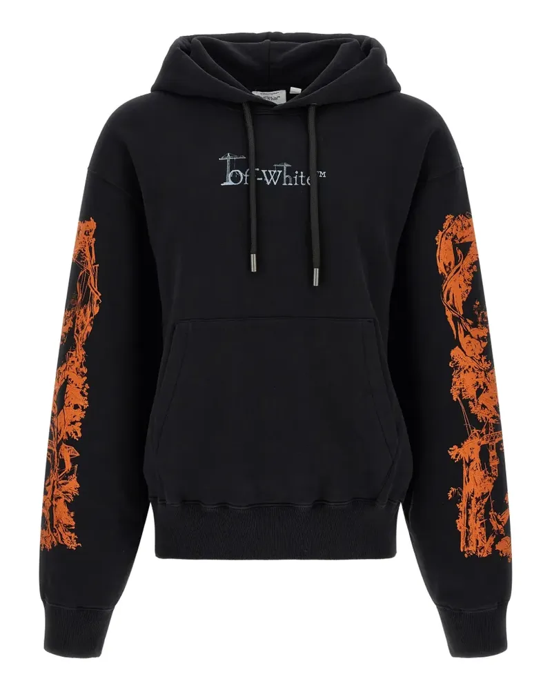 OFF-WHITE City Nature Hoodie - Schwarz Schwarz