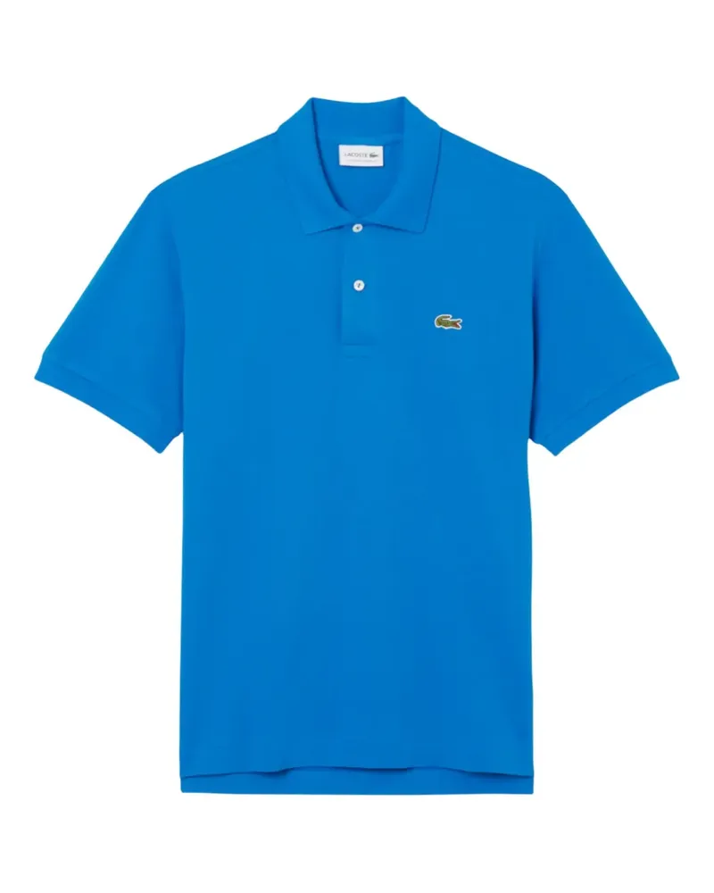 Lacoste Poloshirt mit Logo-Stickerei - Blau Blau