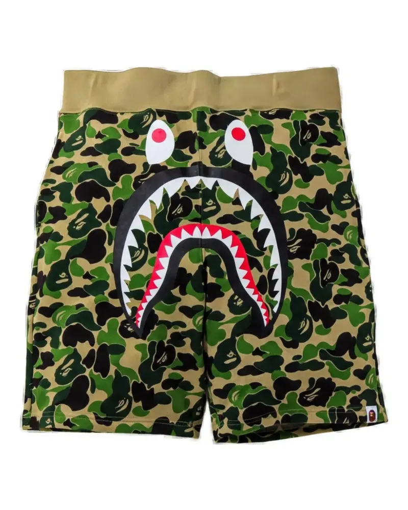 BAPE ABC Camo Shark Shorts - Grün Grün