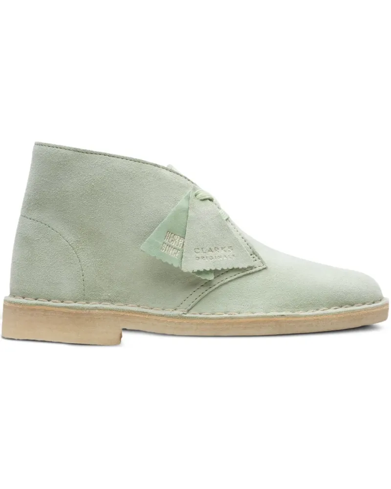 Clarks Desert-Boots aus Wildleder - Grün Grün