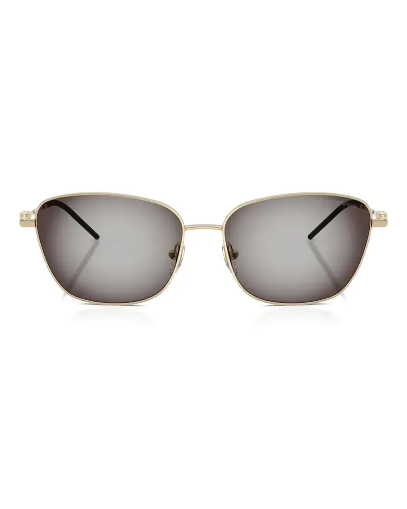 Emporio Armani square-frame sunglasses - Gold Gold